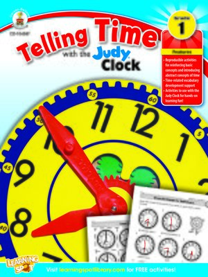 cover image of Telling Time with the Judy&#174; Clock, Grade 1